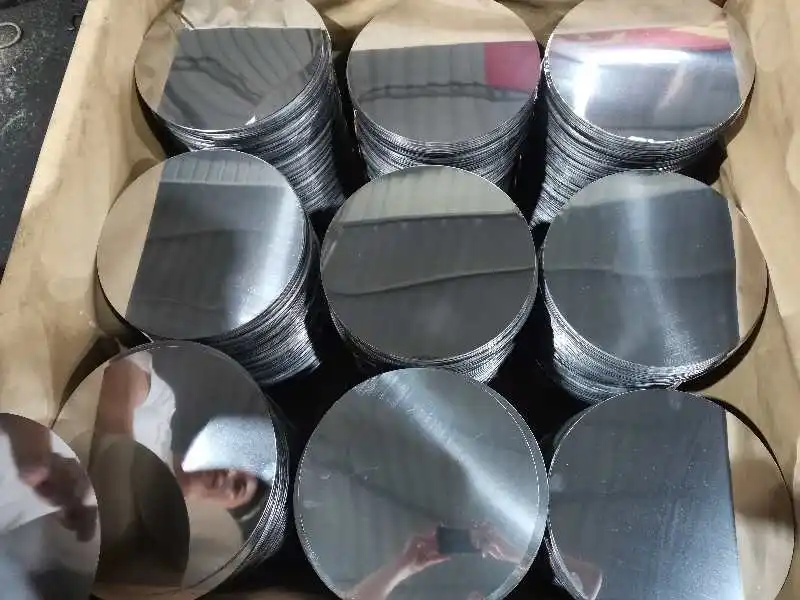 Ready to Ship 2B Metal Circle Round Plate 0.50*285 mm 201J1 Stainless Steel for Kitchenware Wholesale