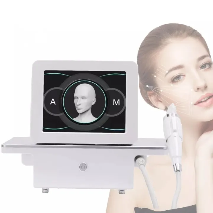 Portable Gold Micro needle Machine With Radio Frequency fractional microneedling acne treatment