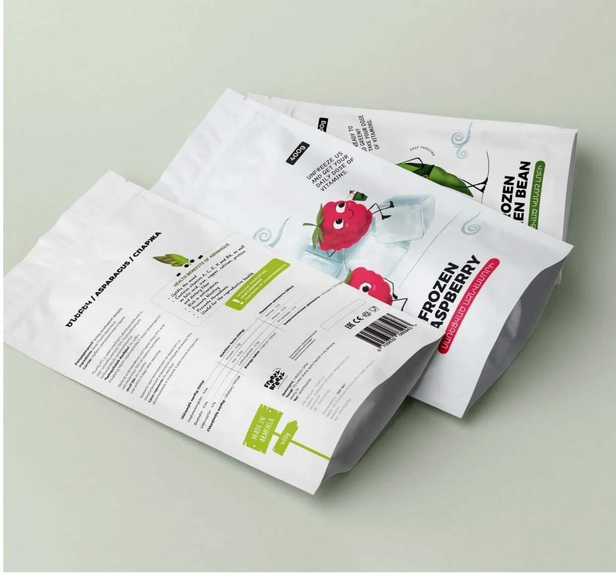 Упаковка для замороженной