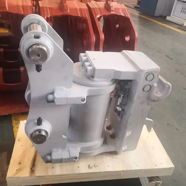 factory price 90 degree mechanical attach Tilt Rotating Quick Hitch to suit 3-5 ton excavator