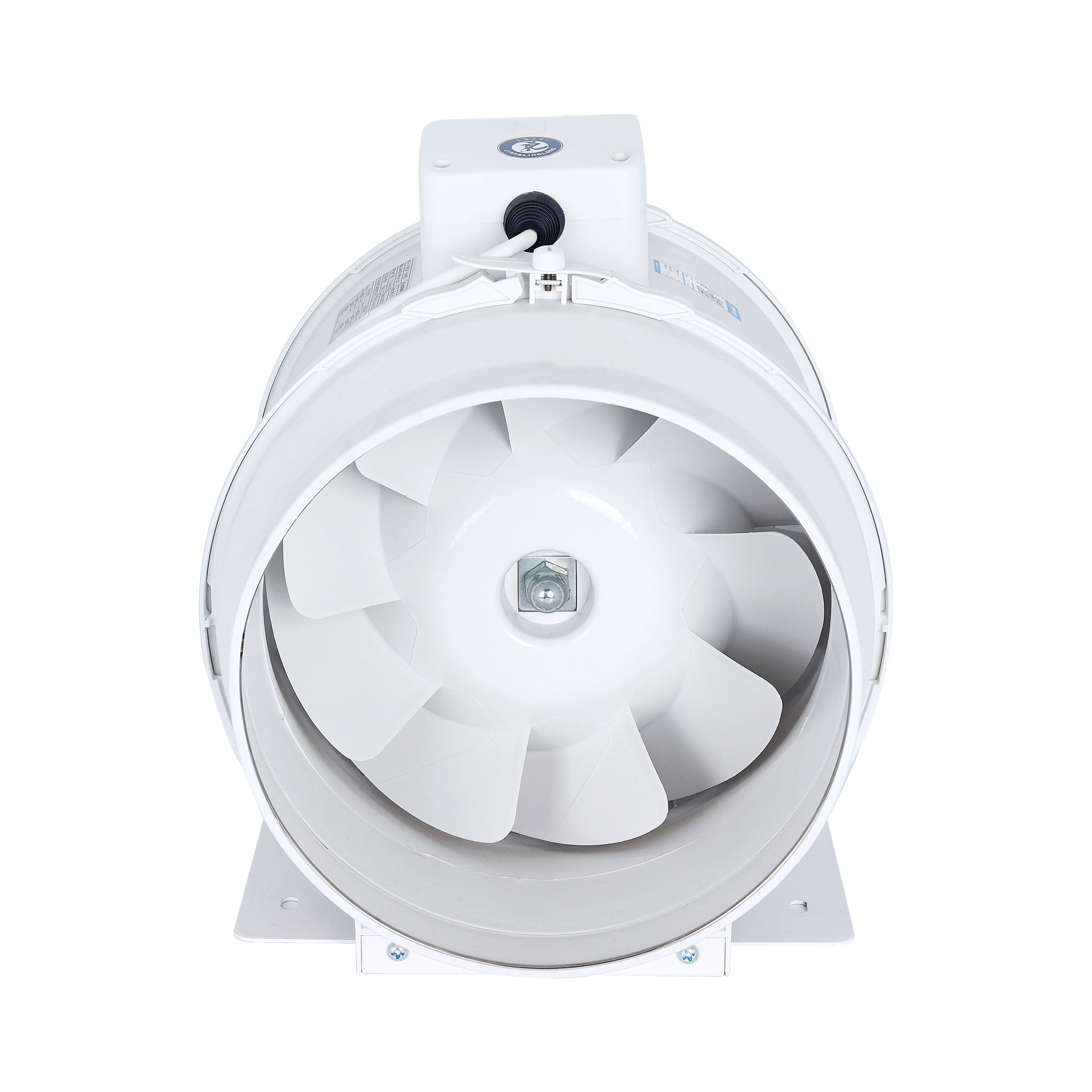 High Power Inline Duct ventilation fan Full Plastic Air Flow Ventilation Industrial Axial Exhaust Fan