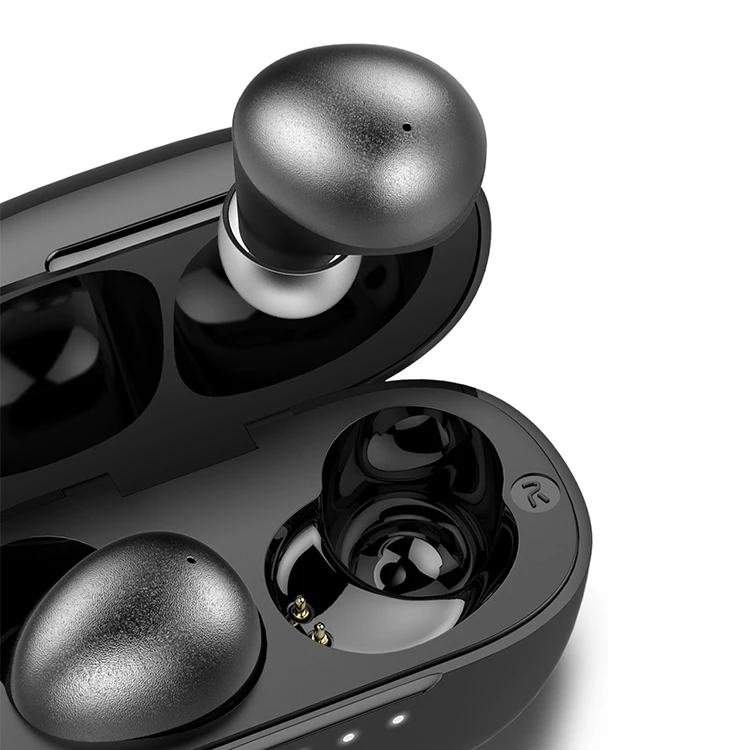 Беспроводные наушники Bluetooth v5.0 с зарядным устройством, подключение к TWS наушникам