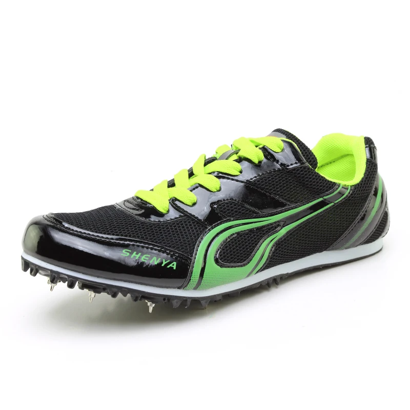 
 Wholesale Oem Customize Kids Pu Mesh School Gym Athletic Men Running Shoes High Quality 8 Spikes Track And Field Shoes For Men  