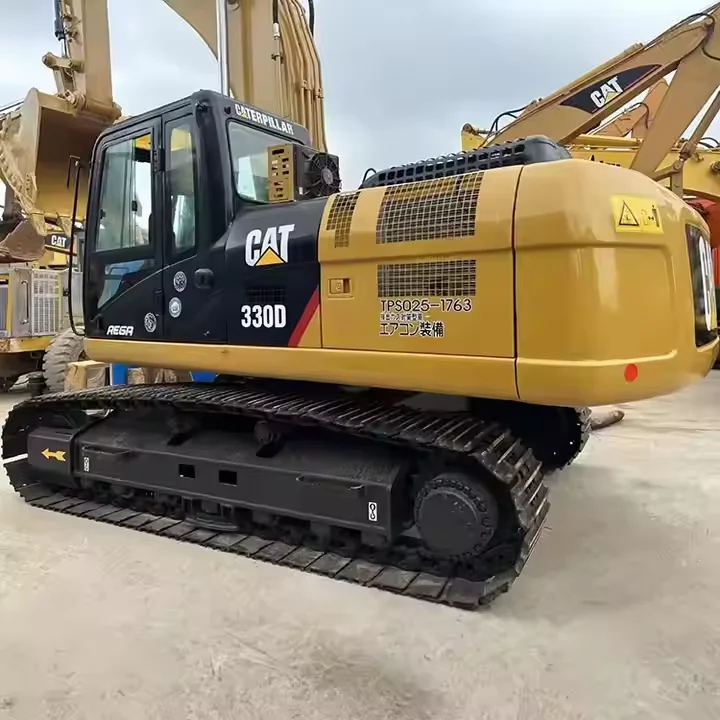 Гусеничный экскаватор Caterpillar CAT330D CAT330D2 2022 б/у двигатель мощностью 200 кВт в Китае дешевая распродажа