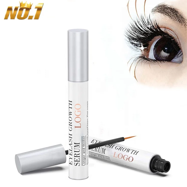 Eyelash Grow Custom Lash Organic Accelerator Improve Pink Japan Wholesale  Growth With Castor Oil Private Label Enhance Serum