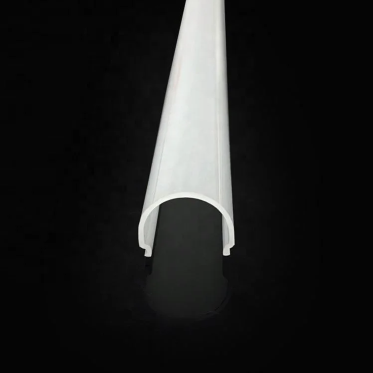  Для полосы прожекторного освещения профиль канала пластиковая крышка PC Led Diffuser