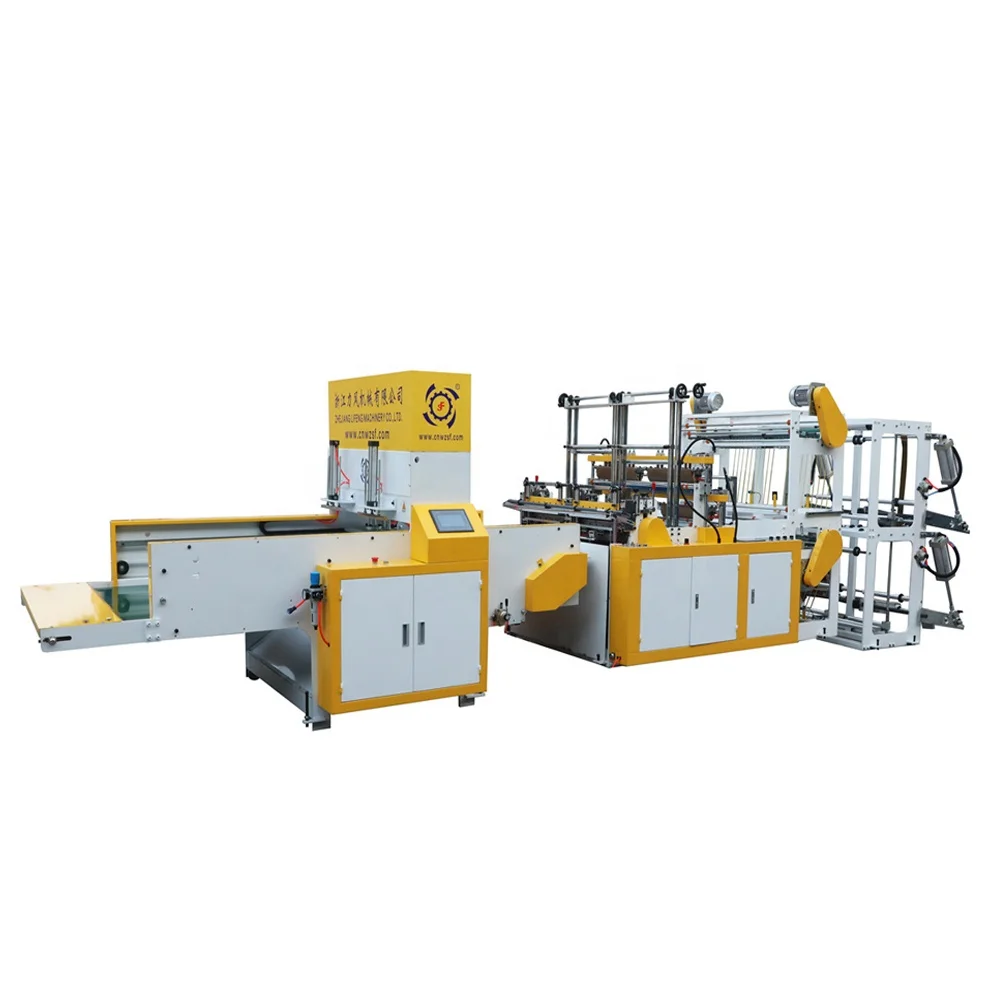 2022 pp opp bopp plastic polythene side sealing bag making machine price