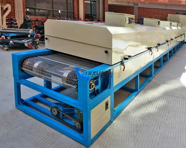 Tunnel-type Continuous Tunnel Furnace Drying Line With Conveyor Belt