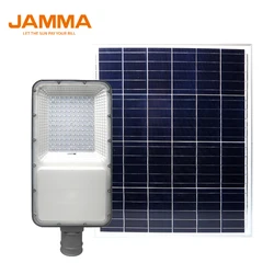 Hot Sale Outdoor Waterproof 300W 200W 100W Light Control Led Solar Street Lights Aluminum