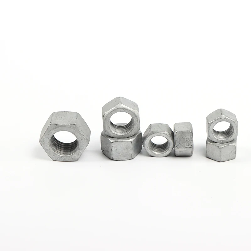 high strength grade 8.8 Hot Dip Galvanized nut M16 DIN934 Hex Nut