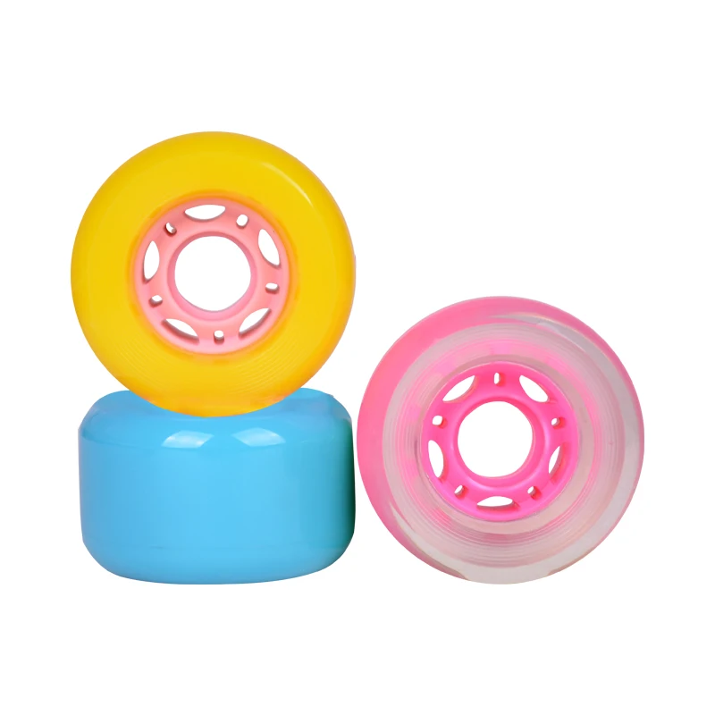 78a custom free transparent led street cruiser skateboard wheels