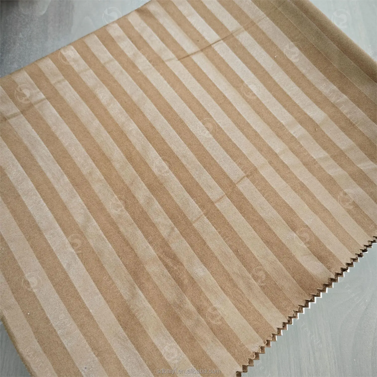 home textile custom pattern embossed brushed poly microfiber bed sheet fabric striped solid printed twill bed sheet fabric