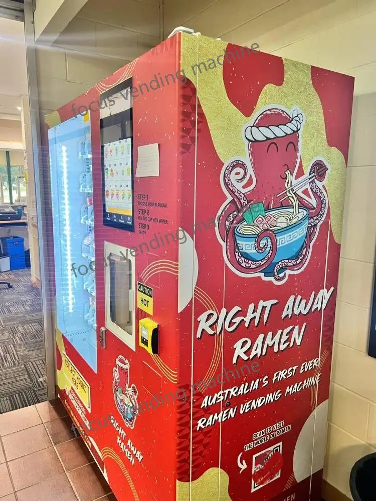 Ramen Vending Machine maggi Instant Noodle Vending Machine with Hot Water