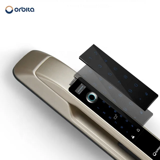 Домашняя Автоматическая биометрическая клавиатура Orbita для умного дома с голубыми зубьями и отпечатками пальцев Usmart Go APP