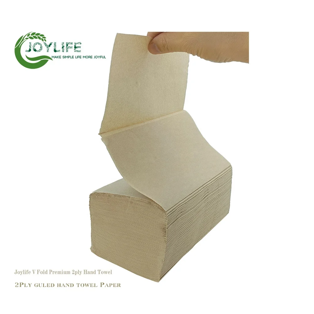 Оптовая продажа супер мягкое полотенце бумага крафт-бумага Туалетные Салфетки горячая Распродажа сложенные складные ручные склеенные 2-слойные бумажные