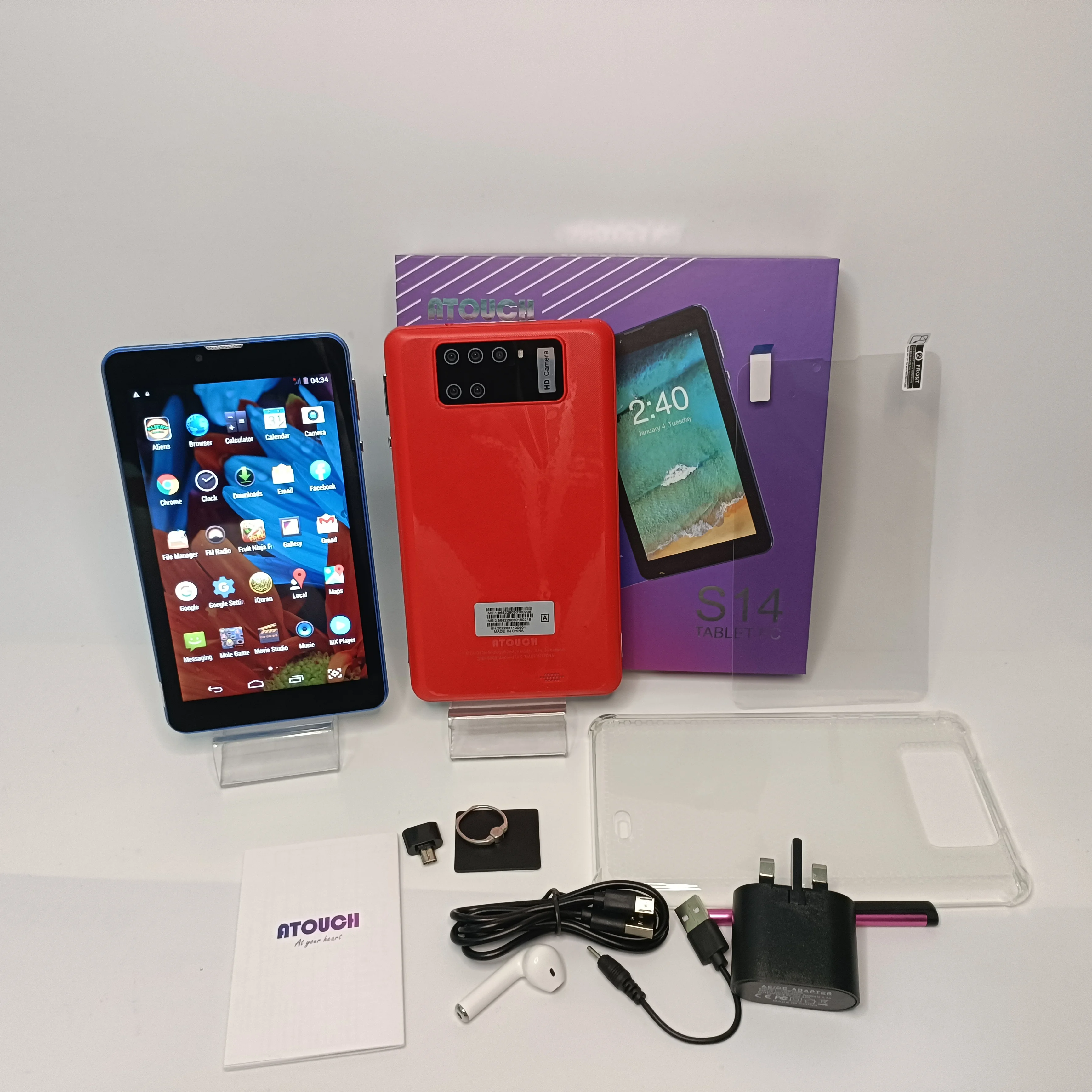 7 Tablet 1024 X 600 Ips 3Gb Ram 32 Gb Tablets With Dual Camera Gps Hd Display Tablet PC With 3000mah LongBattery Life Dual