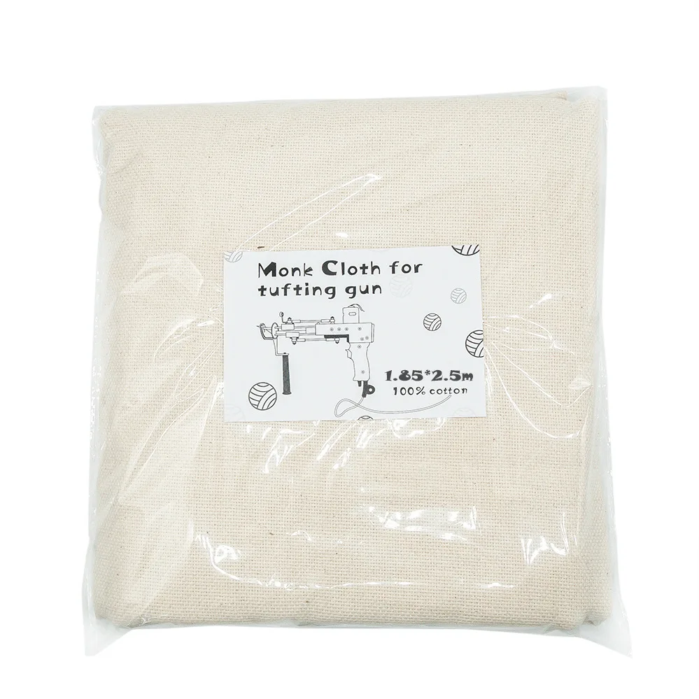 Factory Wholesale Price Customized Size 260-270g Cotton Polyester Tufting Cloth Tufting Fabric Cloth For Carpets and Rugs