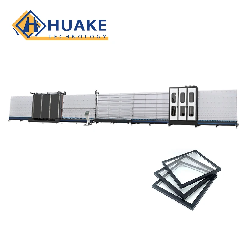 Automatic vertical Insulating glass production line with double glazing cutting line glass processing machine manufacturer
