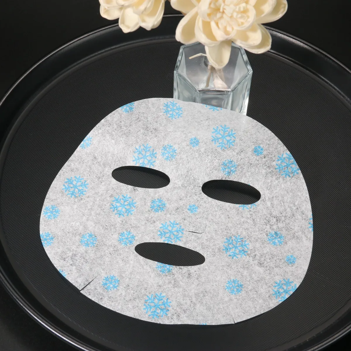 Organic Face Paper Bio Cellulose Sheet Dry Facial Mask for Beauty Salon Face Mask cloth