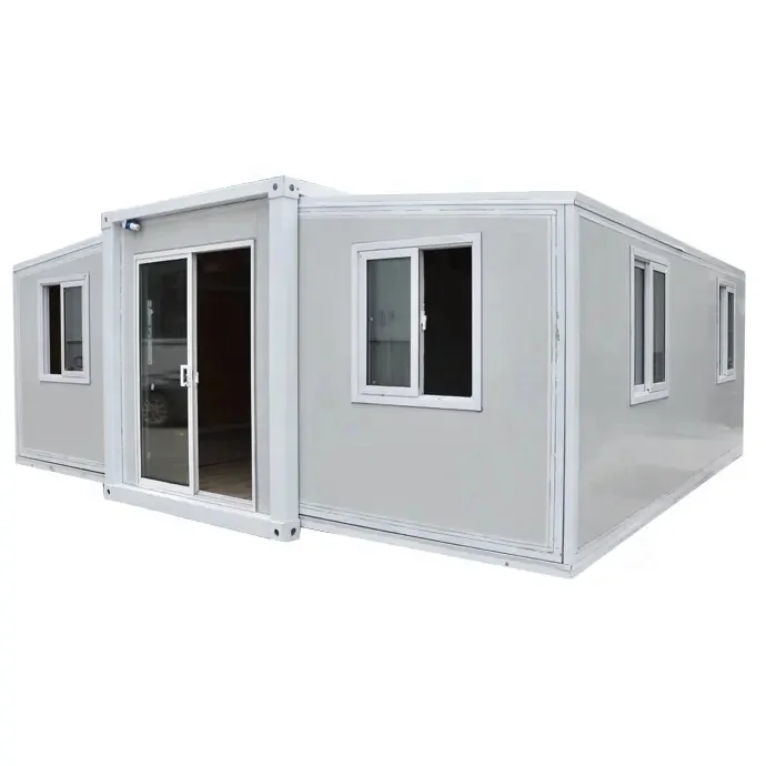 Manufactured homes instant prefabricated luxury expandable prefab houses Tiny house villa for Pop up store