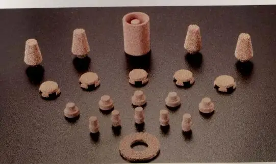 Hot Sale  DS type  C type  bronze sintered   stainless steel sintered Exhaust muffling throttle Valve Silencer muffler