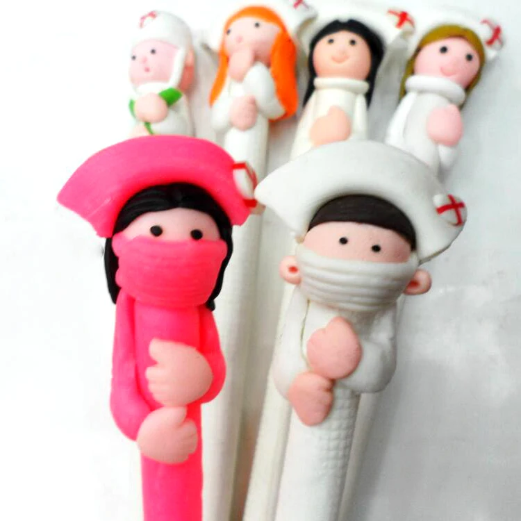 NP-006 рекламные ручки под заказ серия врачей и медсестер мягкие