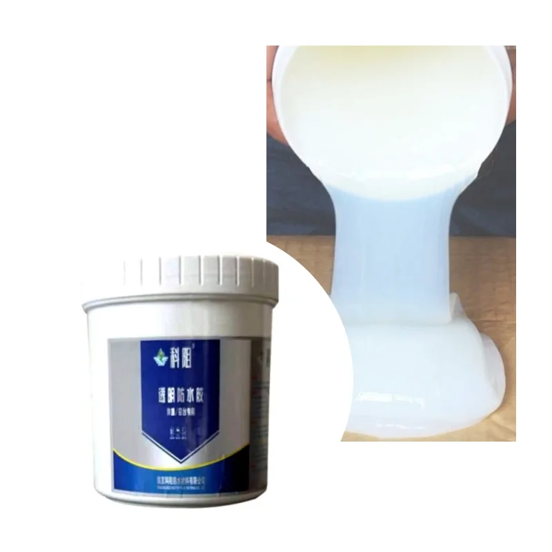 Kezu Transparent Waterproof Adhesive For Exterior Wall Waterproof Coating Transparent Adhesive For Window Sill Crack Of Toilet