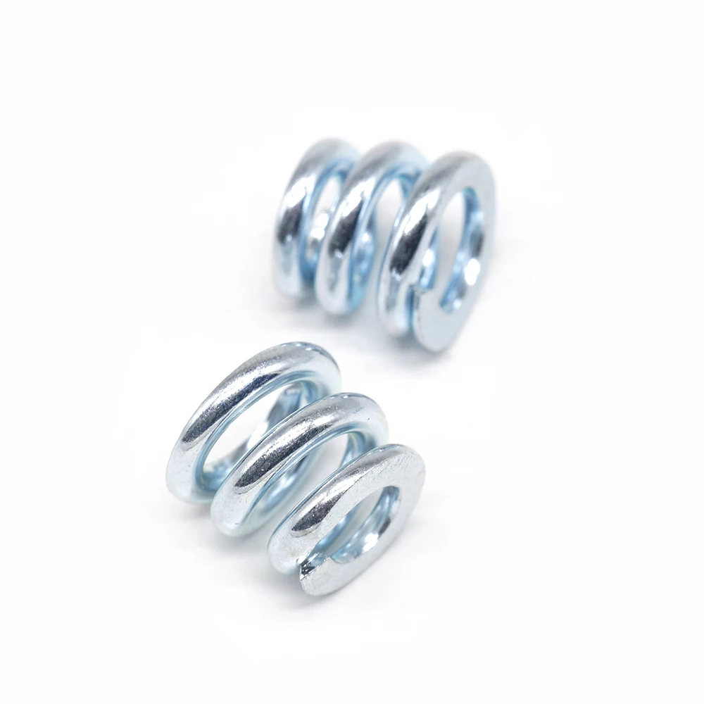 spring manufacturer OEM Custom stainless steel compression spring machine  Galvanized Spiral Spring with Brushed Both Ends