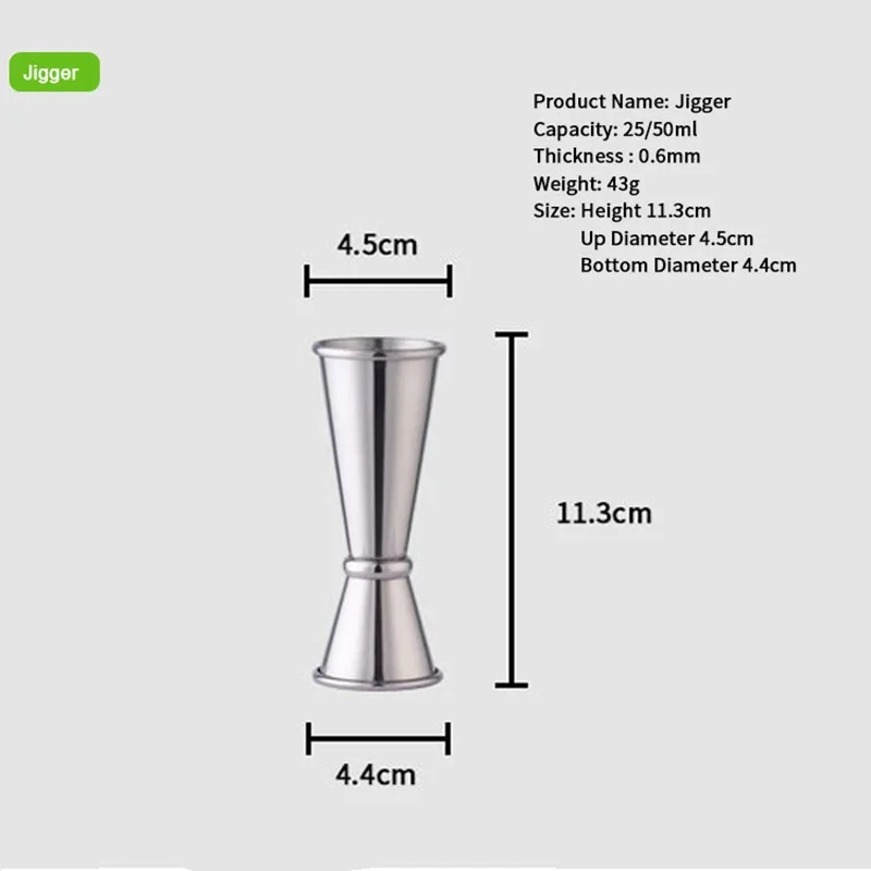 17 pcs Barware set bartender kit private label 304 stainless steel profesional cocktail shaker set with accessories