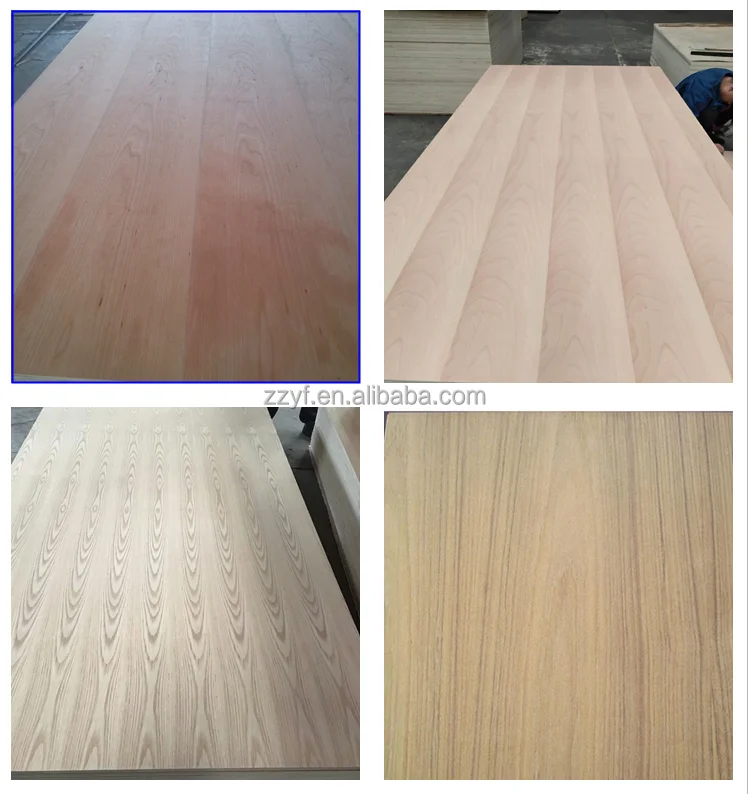 1220x2440x18mm Birch Plywood Laminated Plywood Melamine Plywood for Furniture