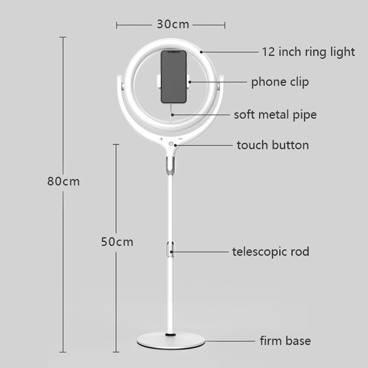 10 inch photographic selfie led ring light ring fill light 16cm macro flash ring light