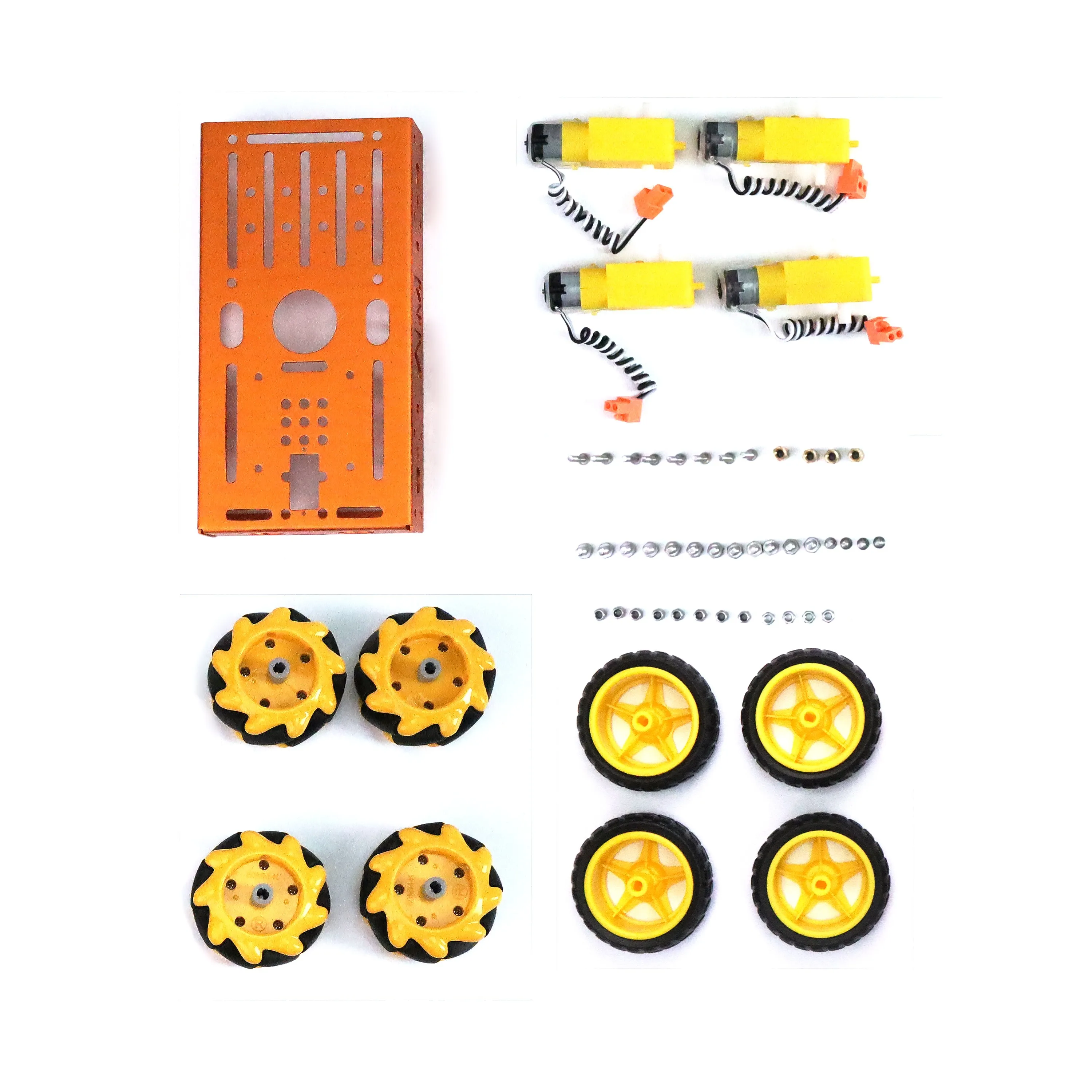 2WD/4WD Metal DIY Avoidance Tracking Metal Smart Robot Make Robotic Car Chassis Kit for Arduino micro:bit Raspberry Pi ESP32