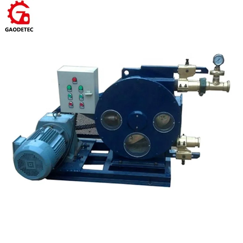 Adjustable ce safety standard squeeze-type industrial peristaltic hose pump for transferring