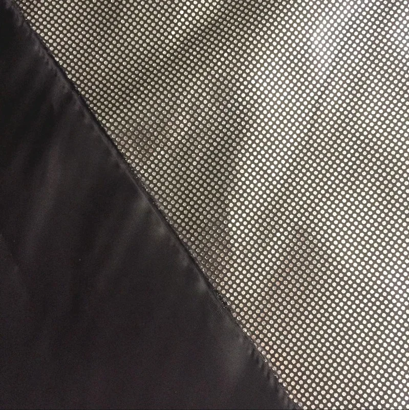 keep warm functional heat preservation 100% polyester taffeta foil silver lining fabric