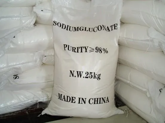 99% Cement retarder sodium gluconate chemical auxiliary agent