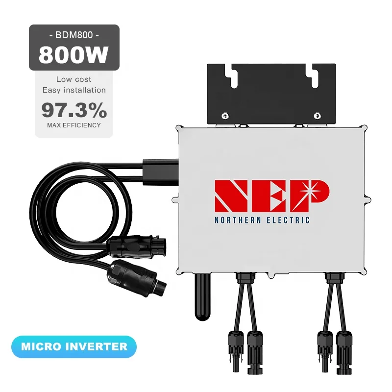 NEP 800w 600w 400w Micro Inverter Solar On Grid WIFI Micro Inverter Inversor En Miniatura Microinverters for Home Solar System