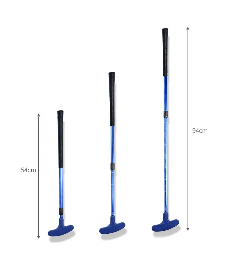 Wholesale custom adjustable for children adults left and right handed practice golf putter