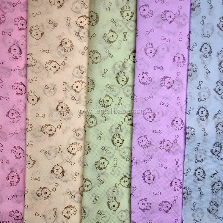 
Cartoon printed PP non-woven fabric 