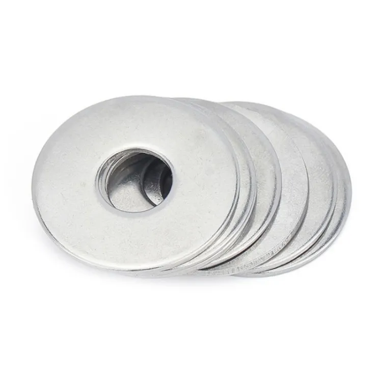 Hot Dip Galvanized M8 M10 M12 DIN125 Lock Washer Electric Power Tower Metal Copper Brass  Carbon Steel Flat Washer