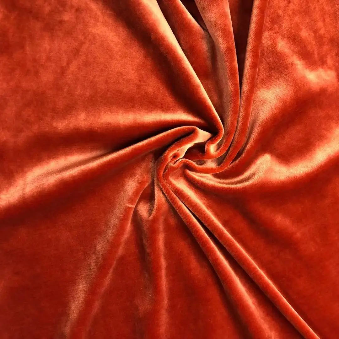 
Factroy direct 100%polyester knit washable super soft touch sofa living room upholstery velvet fabric 