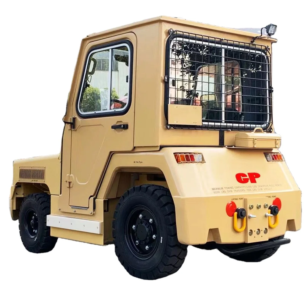 Airport Tractor TD30 Aircraft Tow Truck for Sale Heavy Truck Powered Pallet Truck Tow Aircraft with Japan Technology Euro 3