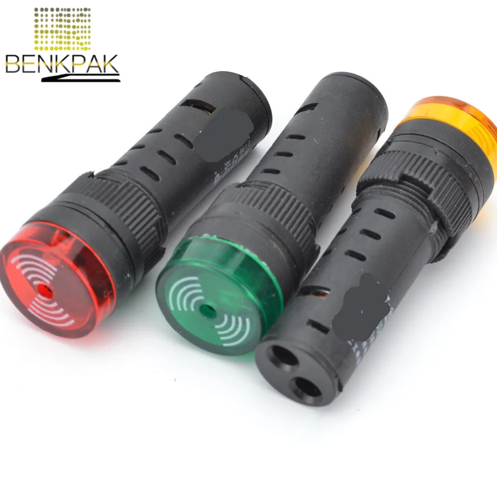 Для крепления на панель 16 мм светодиодный индикатор питания не светится зеленым цветом зуммер