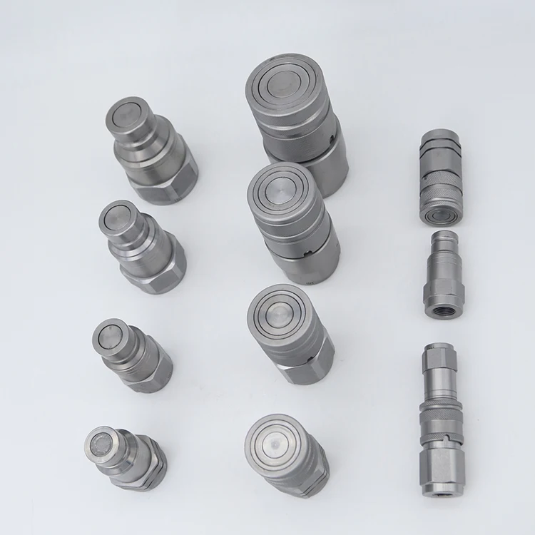 ISO16028 and Compatible Flat Face Hydraulic Quick Connector Quick Coupling