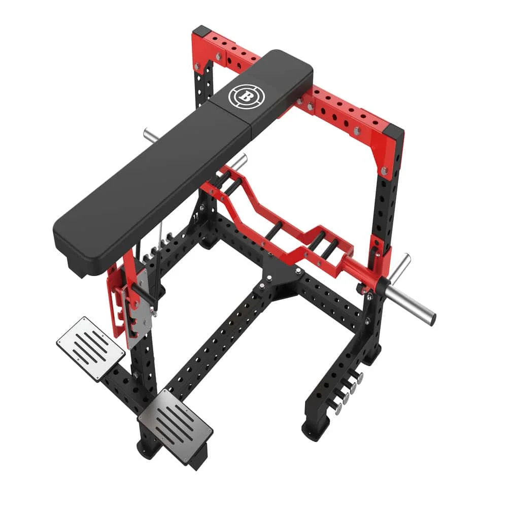 Gym Equipment Steel Hip Thrust Machine for Bodybuilding & Strength Training