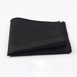 Мужской Атласный однотонный простой мужской Карманный квадратный носовой платок для вечеринки