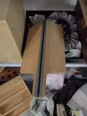 Складная бамбуковая разделочная доска с квадратной ручкой деревянная лазерным логотипом складная кухонная для сыра и продуктов питания