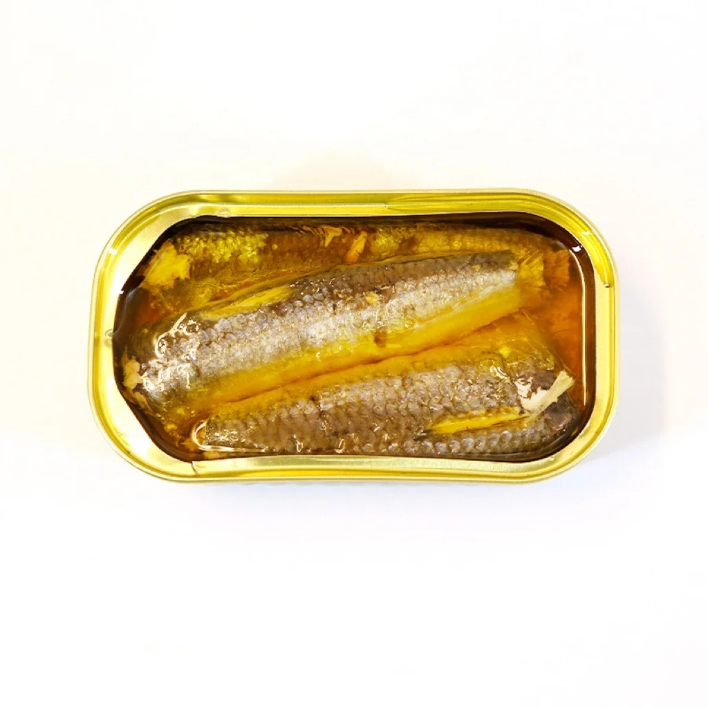 Canned Mackerel Sardine in Vegetable Oil Salt-Preserved Fish Body in Tomato Sauce