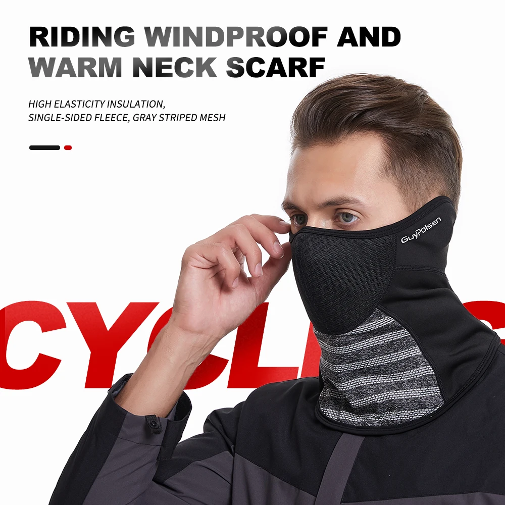 Custom Neck Warmer Winter Fleece polar Neck Gaiter Ski Tube Scarf for Men Women Face Cover Mask Bandana