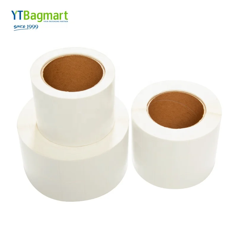 
YTBagmart Factory Price Waterproof Compatible Custom Adhesive Transfer Shipping Label Rolls 4X6 Thermal Labels For Printer 