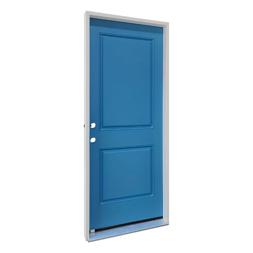 Fangda factory price 2mm fiberglass door skin SMC door skin FRP prehung door